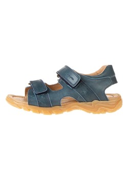 POM POM Skórzane sandały w kolorze morskim ze sklepu Limango Polska w kategorii Sandały dziecięce - zdjęcie 163749086