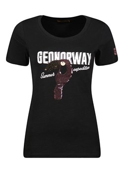 Geographical Norway Koszulka &quot;Jeverything&quot; w kolorze czarnym ze sklepu Limango Polska w kategorii Bluzki damskie - zdjęcie 163749826