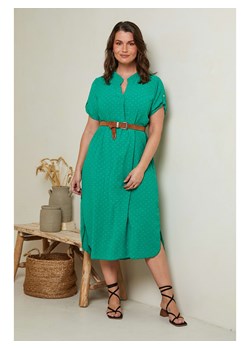 Curvy Lady Sukienka w kolorze zielonym ze sklepu Limango Polska w kategorii Sukienki - zdjęcie 163750368