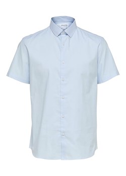 SELECTED HOMME Koszula &quot;Pinpoint&quot; - Slim fit - w kolorze błękitnym ze sklepu Limango Polska w kategorii Koszule męskie - zdjęcie 163751257