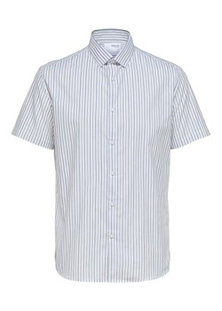 SELECTED HOMME Koszula &quot;Pinpoint&quot; - Slim fit - w kolorze białym ze sklepu Limango Polska w kategorii Koszule męskie - zdjęcie 163751258