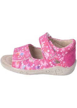 PEPINO Skórzane sandały &quot;Taya&quot; w kolorze różowym ze sklepu Limango Polska w kategorii Sandały dziecięce - zdjęcie 163751779