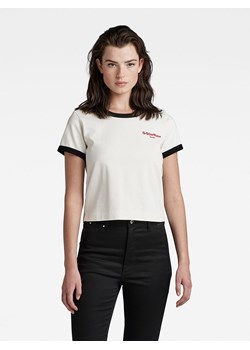 G-Star Koszulka w kolorze biało-czarnym ze sklepu Limango Polska w kategorii Bluzki damskie - zdjęcie 163753459