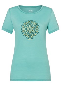super.natural Koszulka &quot;Ornament&quot; w kolorze turkusowym ze sklepu Limango Polska w kategorii Bluzki damskie - zdjęcie 163755167