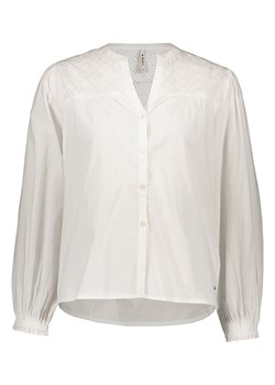 Pepe Jeans Bluzka w kolorze białym ze sklepu Limango Polska w kategorii Bluzki damskie - zdjęcie 163755267