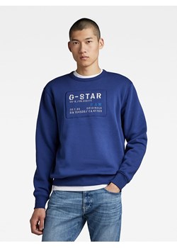 G-Star Bluza w kolorze niebieskim ze sklepu Limango Polska w kategorii Bluzy męskie - zdjęcie 163756137