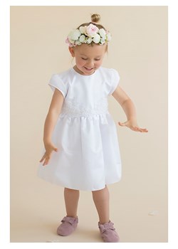Hobea Sukienka w kolorze białym ze sklepu Limango Polska w kategorii Ubranka do chrztu - zdjęcie 163757005