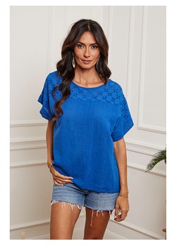 Fleur de Lin Koszulka w kolorze niebieskim ze sklepu Limango Polska w kategorii Bluzki damskie - zdjęcie 163757677