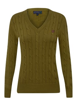 SIR RAYMOND TAILOR Sweter &quot;Frenze&quot; w kolorze khaki ze sklepu Limango Polska w kategorii Swetry damskie - zdjęcie 163757937