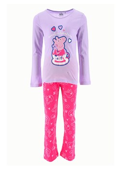 Peppa Pig Piżama w kolorze fioletowo-różowym ze sklepu Limango Polska w kategorii Piżamy dziecięce - zdjęcie 163758917