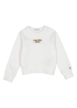Calvin Klein Bluza w kolorze białym ze sklepu Limango Polska w kategorii Bluzy dziewczęce - zdjęcie 163759469