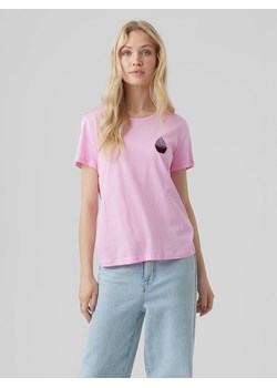 Vero Moda Koszulka w kolorze jasnoróżowym ze sklepu Limango Polska w kategorii Bluzki damskie - zdjęcie 163759977