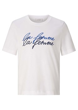 Rich &amp; Royal Koszulka w kolorze białym ze sklepu Limango Polska w kategorii Bluzki damskie - zdjęcie 163760598
