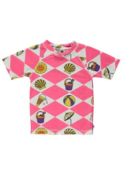 Småfolk Koszulka kąpielowa &quot;Summer Vacation&quot; w kolorze różowym ze sklepu Limango Polska w kategorii Bluzki dziewczęce - zdjęcie 163760707