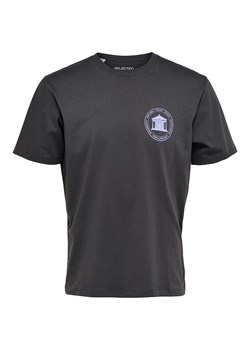 SELECTED HOMME Koszulka &quot;Coms&quot; w kolorze czarnym ze sklepu Limango Polska w kategorii T-shirty męskie - zdjęcie 163761165