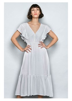 H.H.G. Sukienka w kolorze białym ze sklepu Limango Polska w kategorii Sukienki - zdjęcie 163762128