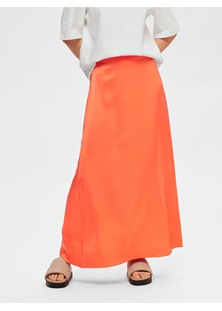 SELECTED FEMME Spódnica w kolorze pomarańczowym ze sklepu Limango Polska w kategorii Spódnice - zdjęcie 163762867