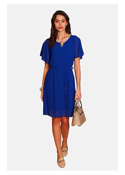 ASSUILI Sukienka w kolorze niebieskim ze sklepu Limango Polska w kategorii Sukienki - zdjęcie 163763847