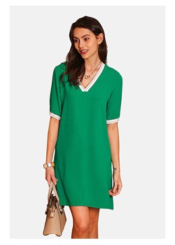 ASSUILI Sukienka w kolorze zielonym ze sklepu Limango Polska w kategorii Sukienki - zdjęcie 163763879