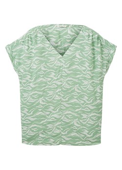 Tom Tailor Bluzka w kolorze zielonym ze sklepu Limango Polska w kategorii Koszule damskie - zdjęcie 163765535