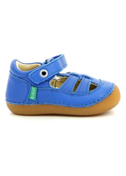 Kickers Skórzane buty &quot;Sushy&quot; w kolorze niebieskim do nauki chodzenia ze sklepu Limango Polska w kategorii Buciki niemowlęce - zdjęcie 163767917