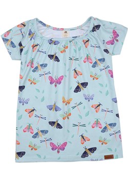 Walkiddy Koszulka w kolorze błękitnym ze wzorem ze sklepu Limango Polska w kategorii Bluzki dziewczęce - zdjęcie 163769029