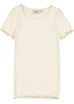 Wheat Koszulka &quot;Lace&quot; w kolorze kremowym ze sklepu Limango Polska w kategorii Bluzki dziewczęce - zdjęcie 163770146