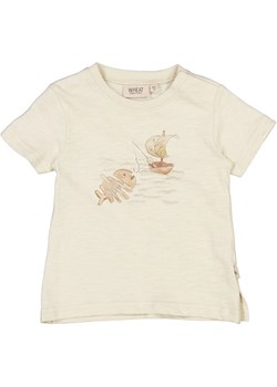Wheat Koszulka &quot;Fishing&quot; w kolorze kremowym ze sklepu Limango Polska w kategorii Koszulki niemowlęce - zdjęcie 163770357