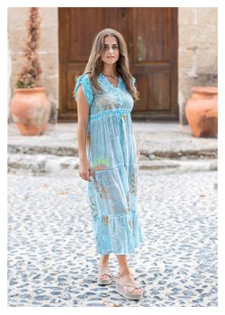 Isla Bonita by SIGRIS Sukienka w kolorze błękitnym ze sklepu Limango Polska w kategorii Sukienki - zdjęcie 163771356