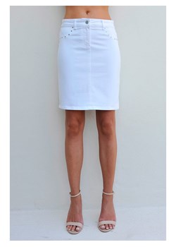Bleu d&apos;Azur Spódnica &quot;Beathie&quot; w kolorze białym ze sklepu Limango Polska w kategorii Spódnice - zdjęcie 163777797
