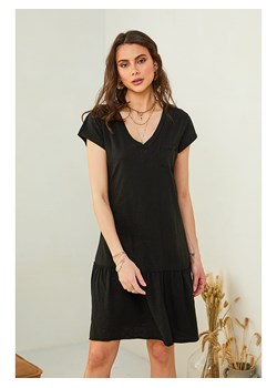 Pure Cotton Sukienka w kolorze czarnym ze sklepu Limango Polska w kategorii Sukienki - zdjęcie 163778118