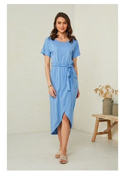 Pure Cotton Sukienka w kolorze błękitnym ze sklepu Limango Polska w kategorii Sukienki - zdjęcie 163778146