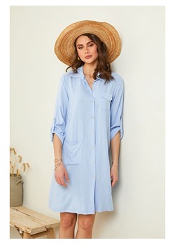 Pure Cotton Sukienka w kolorze błękitnym ze sklepu Limango Polska w kategorii Sukienki - zdjęcie 163778247