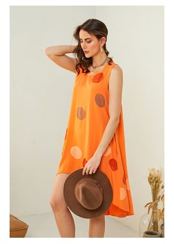 Pure Cotton Sukienka w kolorze pomarańczowym ze sklepu Limango Polska w kategorii Sukienki - zdjęcie 163778276