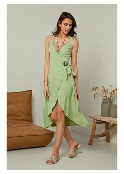 Pure Cotton Sukienka w kolorze zielonym ze sklepu Limango Polska w kategorii Sukienki - zdjęcie 163778286