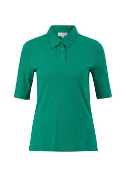 S.OLIVER RED LABEL Koszulka polo w kolorze zielonym ze sklepu Limango Polska w kategorii Bluzki damskie - zdjęcie 163780365