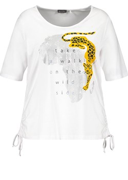SAMOON Koszulka w kolorze białym ze sklepu Limango Polska w kategorii Bluzki damskie - zdjęcie 163781559