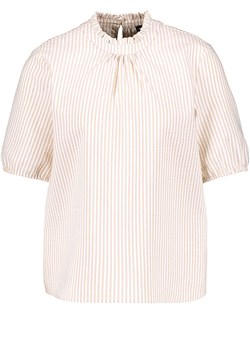 TAIFUN Bluzka w kolorze beżowo-białym ze sklepu Limango Polska w kategorii Bluzki damskie - zdjęcie 163781615