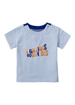 Noppies Koszulka &quot;Machias&quot; w kolorze błękitnym ze sklepu Limango Polska w kategorii Koszulki niemowlęce - zdjęcie 163781759