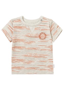 Noppies Koszulka &quot;McHenry&quot; w kolorze szaro-pomarańczowym ze sklepu Limango Polska w kategorii Koszulki niemowlęce - zdjęcie 163781878