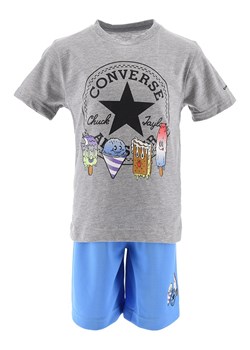 Converse 2-częściowy zestaw w kolorze szaro-niebieskim ze sklepu Limango Polska w kategorii Komplety chłopięce - zdjęcie 163782828