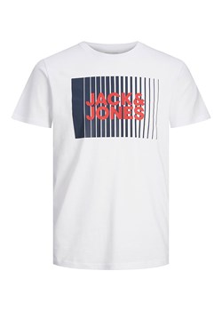 Jack &amp; Jones Koszulka &quot;Corp Logo&quot; w kolorze białym ze sklepu Limango Polska w kategorii T-shirty męskie - zdjęcie 163785439