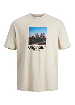 Jack &amp; Jones Koszulka &quot;Jorvesterbro&quot; w kolorze beżowym ze sklepu Limango Polska w kategorii T-shirty męskie - zdjęcie 163785525
