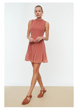 trendyol Sukienka w kolorze czerwonym ze sklepu Limango Polska w kategorii Sukienki - zdjęcie 163786208
