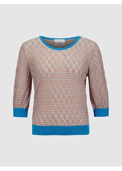 Rich &amp; Royal Sweter w kolorze niebiesko-pomarańczowym ze sklepu Limango Polska w kategorii Swetry damskie - zdjęcie 163786688