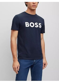 Hugo Boss Koszulka w kolorze granatowym ze sklepu Limango Polska w kategorii T-shirty męskie - zdjęcie 163786778