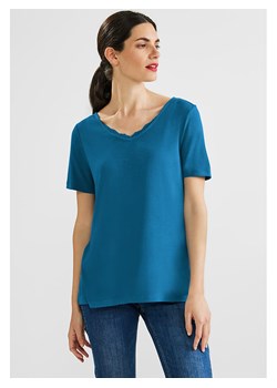 Street One Koszulka w kolorze niebieskim ze sklepu Limango Polska w kategorii Bluzki damskie - zdjęcie 163787585