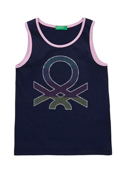 Benetton Top w kolorze granatowym ze sklepu Limango Polska w kategorii Koszulki niemowlęce - zdjęcie 163788009