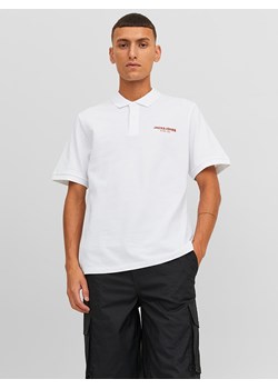 Jack &amp; Jones Koszulka polo &quot;Cosnorkle&quot; w kolorze białym ze sklepu Limango Polska w kategorii T-shirty męskie - zdjęcie 163788487