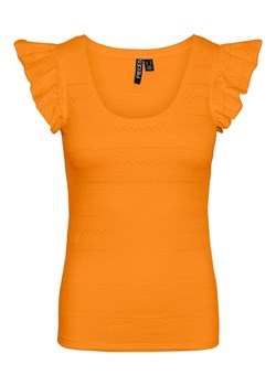 Pieces Koszulka w kolorze pomarańczowym ze sklepu Limango Polska w kategorii Bluzki damskie - zdjęcie 163788649